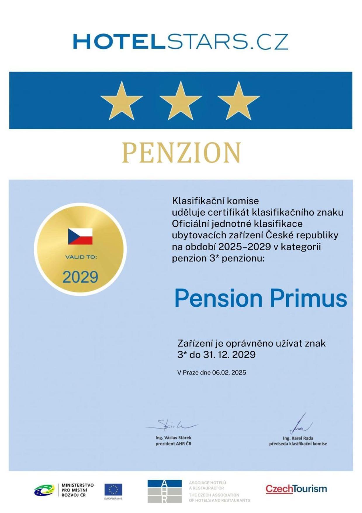 ברון Pension Primus מראה חיצוני תמונה